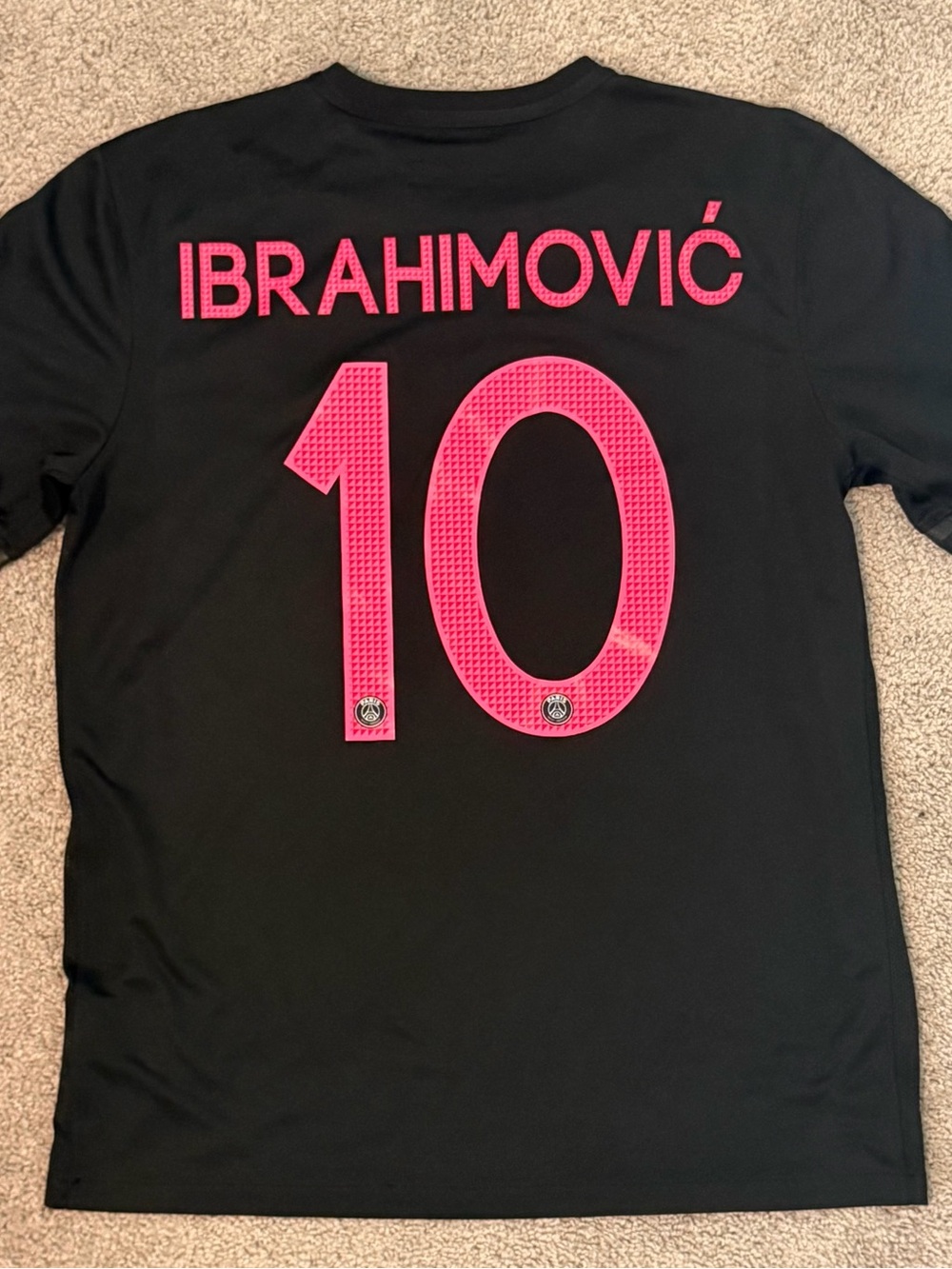 2015-16 Zlatan Ibrahimovic Paris Saint Germain Nike Third Jersey